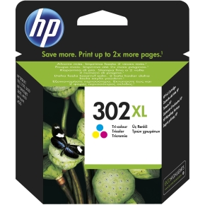 HP Tinte 302 XL F6U67AE Color (Cyan/Magenta/Gelb)