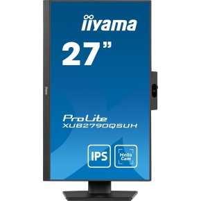 68,5cm/27 (2560x1440) Iiyama ProLite XUB2790QSUH-B1 16:9 QHD IPS 0,4ms 100Hz HDMI DP USB-C KVM Speaker Pivot Black