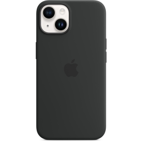 APPLE iPhone 14 Silicone Case with MagSafe - Midnight