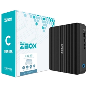 ZBOX CI343 NANO Mini-PC Barebone Intel N100 2xDDR5 SODIMM SATA M.2