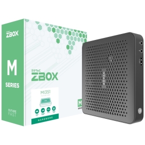 ZBOX MI351 Barebone Intel N100 1xDDR5 SODIMM M.2 SSD SLOT GLAN WIFI BT DP/HDMI EU PLUG