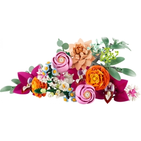 LEGO Botanicals Schöner Rosafarbener Blumenstrauß 10342