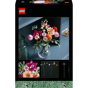 LEGO Botanicals Schöner Rosafarbener Blumenstrauß 10342