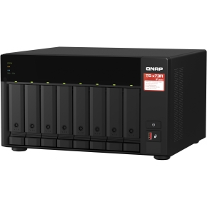 8-Bay Qnap TS-873A-8G 8 Bay NAS Enclosure - Storage Server - NAS