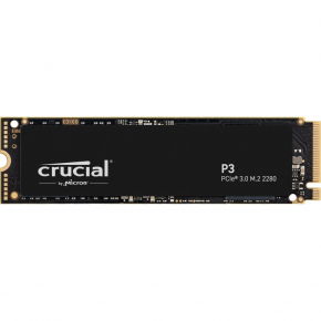 M.2 500GB Crucial P3 NVMe PCIe 3.0 x 4