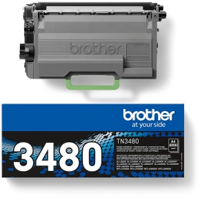 Brother Toner TN-3480 Schwarz bis zu 8.000 Seiten nach ISO 19752