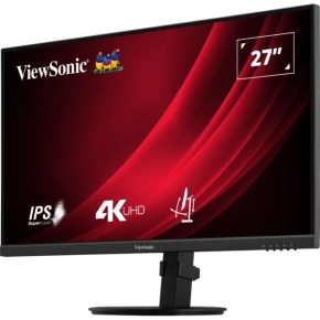 68,6cm/27 (3840x2160) ViewSonic VG2708-4K 16:9 4K IPS HDR10 4ms 60Hz 2xHDMI DP Pivot Black