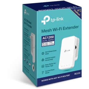 RE335 - Netzwerk-Repeater - 1167 Mbit/s - WLAN - Eingebauter Ethernet-Anschluss - Weiß