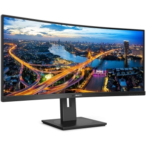 86,4cm/34 (3440x1440) Philips B-Line 345B1C Curved 5ms 21:9 USB 2xHDMI DisplayPort VESA Speaker WQHD Black