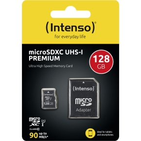 CARD Intenso Speicherkarte microXC-Card PREMIUM 128 GB