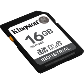 CARD Card 16GB Kingston HC Industrial -40C to 85C retail
