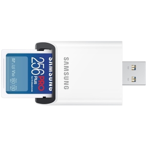 CARD Card 256GB Samsung XC PRO Plus (2023)(CL10) Reader retail