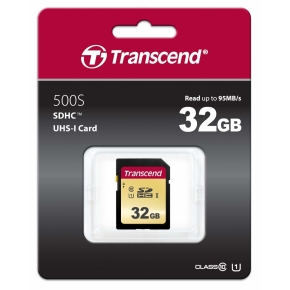 CARD Card 32GB Transcend SDHC SDC500S 95/60 MB/s