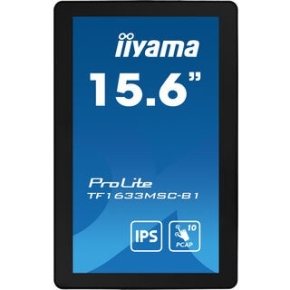 IIYAMA 39.5cm (15.6) TF1633MSC-B1 16:9 M-Touch HDMI+DP bl. retail