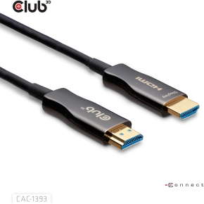 Club3D HDMI-Kabel A -> A 2.1 aktiv opt. 8K60Hz UHD 50 Meter retail