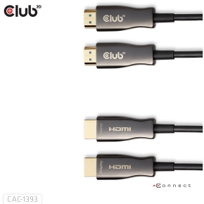 Club3D HDMI-Kabel A -> A 2.1 aktiv opt. 8K60Hz UHD 50 Meter retail
