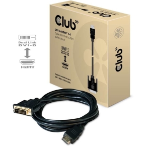 Club3D Kabel DVI  HDMI 1.4 2m 4K30Hz St/St