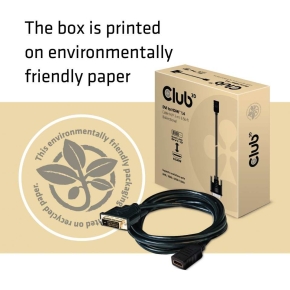 Club3D Kabel DVI  HDMI 1.4 2m 4K30Hz St/Bu