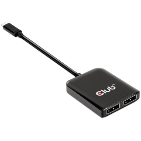 Club3D MST-Hub USB 3.2 Typ C > 2x DP 4K60Hz St/Bu