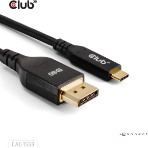 Club3D Kabel USB Typ C  DP 2.1 1m 10K60Hz St/St