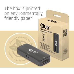 Club3D Repeater HDMI > HDMI 4K60Hz aktiv Bu/Bu