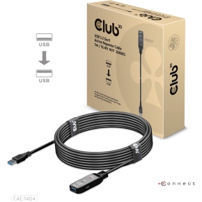 Club3D USB 3.2 A Verlängerungskabel 5m aktiv 5 Gbps St/Bu