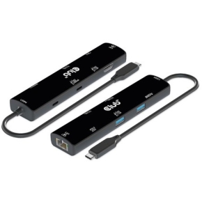 Club3D USB4 6in1-HUB >HDMI/2xUSB-C/2xUSB/LAN 4K120Hz PD100W
