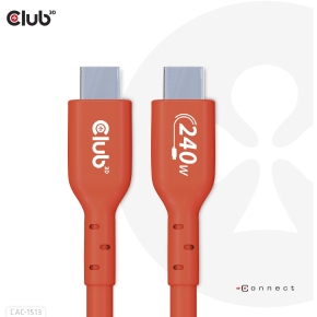 Club3D Kabel USB 2 Typ C PD 240W / 480Mb 3m St/St