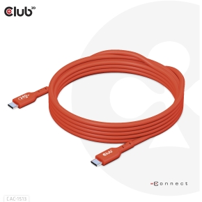 Club3D Kabel USB 2 Typ C PD 240W / 480Mb 3m St/St