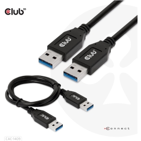 Club3D Kabel USB Typ-A Gen2 0.5m 10 Gbps St/St