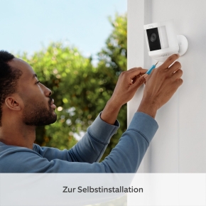 Amazon Ring Spotlight Cam Plus Plug-In White