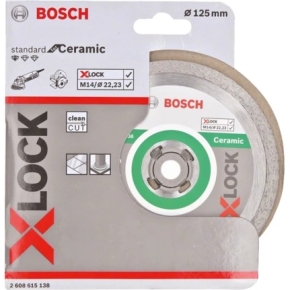 Bosch X-LOCK DIA-TS 125x 22 23 StC