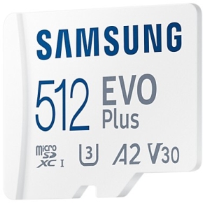 CARD 512GB Samsung EVO Plus microSDXC 130MB/s +Adapter