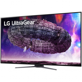 121cm/48 (3840x2160) LG 48GQ900-B 16:9 1ms IPS 3xHDMI DisplayPort Speaker 4K OLED 120Hz Gaming Black