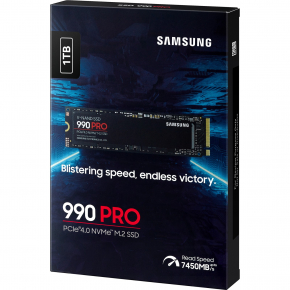 M.2 1TB Samsung 990 PRO NVMe PCIe 4.0 x 4 retail