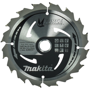 Makita M-FORCE Sägeblatt 165x20x16