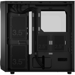 Midi Fractal Design Focus 2 Black Window