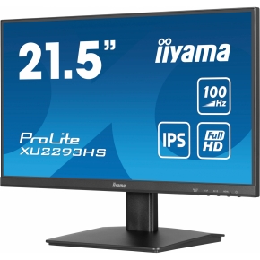 55,9cm/22 (1920x1080) Iiyama ProLite XU2293HS-B6 16:9 FHD IPS 1ms 100Hz HDMI DP Speaker Black