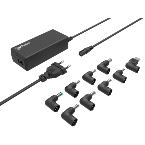 MANHATTAN Laptop-Netzteil 65W AC 9 Stecker