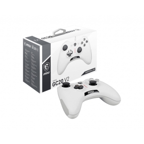 MSI Force GC20 V2 White Gamecontroller USB
