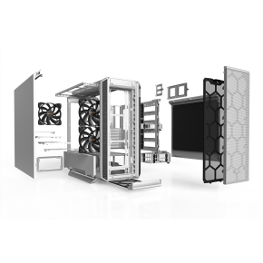 Midi be quiet! SILENT BASE 802 white