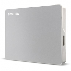 2,5 4TB Toshiba Canvio Flex 3.2 Gen 1 (3.1 Gen 1) - Silber