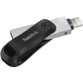 STICK 256GB USB 3.1 SanDisk iXpand Go Apple Lightning black/silver
