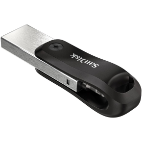 STICK 256GB USB 3.1 SanDisk iXpand Go Apple Lightning black/silver