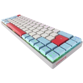 CHERRY TAS MX-LP 2.1 Compact Wireless DE-Layout weiß