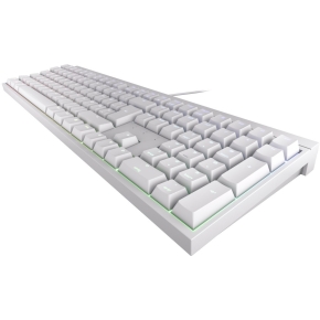 CHERRY TAS MX 2.0S RGB Corded DE-Layout weiß MX BLUE