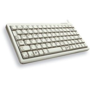 CHERRY TAS G84-4100 COMPACT KEYBOARD Corded GB-Layout grau