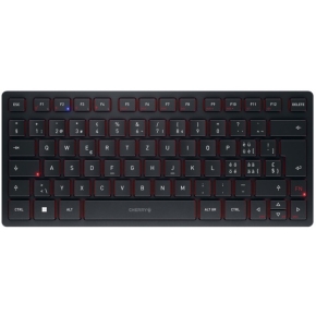 CHERRY TAS KW 9200 MINI Wireless CH-Layout schwarz