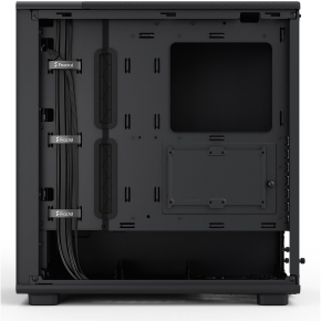 Midi Fractal Epoch Black Solid