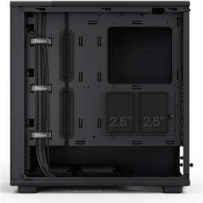 Midi Fractal Epoch Black Solid